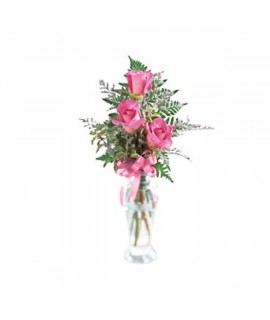 Le bouquet de roses Triple plaisir